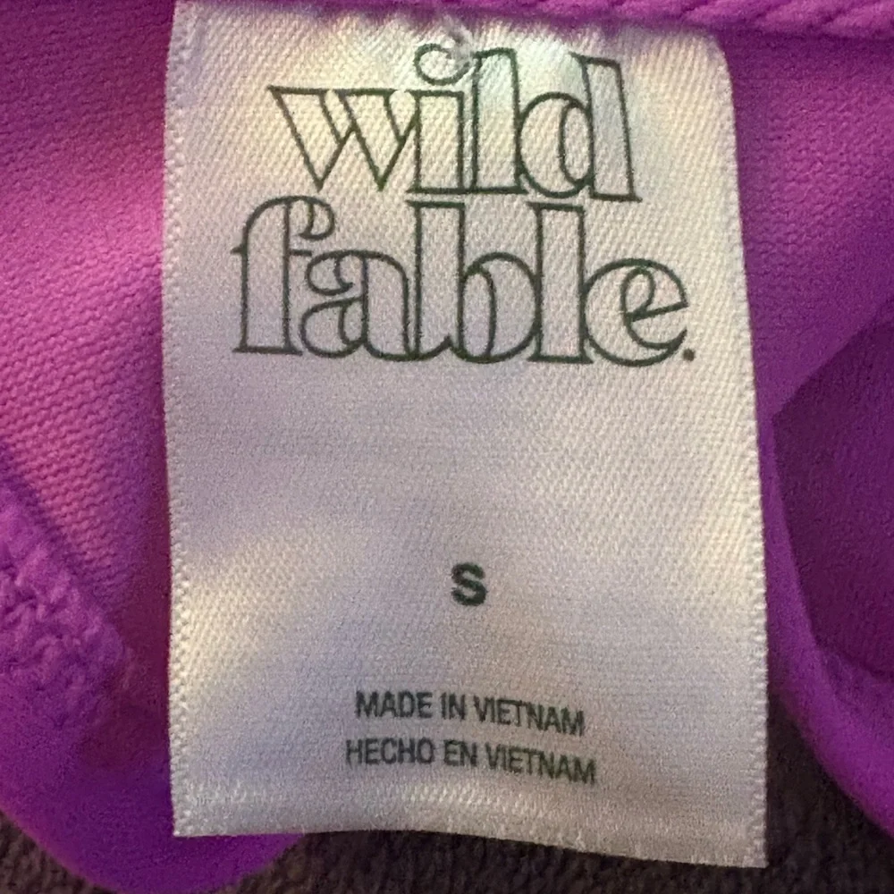🩷wild fable • hot orchid bandeau top • S (4-6) • NWT - Picture 3 of 6